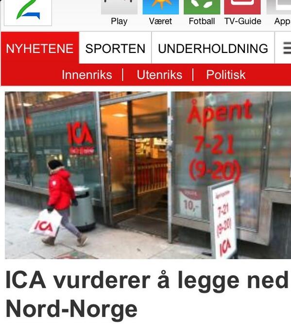forsberg's tweet photo. Begynner å mistenke at dagligvarekjedene har for mye makt... http://t.co/NLs0z98Nlk
