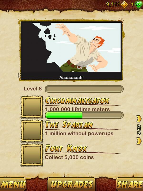 alaf75's tweet photo. I got 1401344 points while escaping from a Giant Demon Monkey. Beat that! http://t.co/neJBHQ3nhw. http://t.co/wwLeqFEjKf