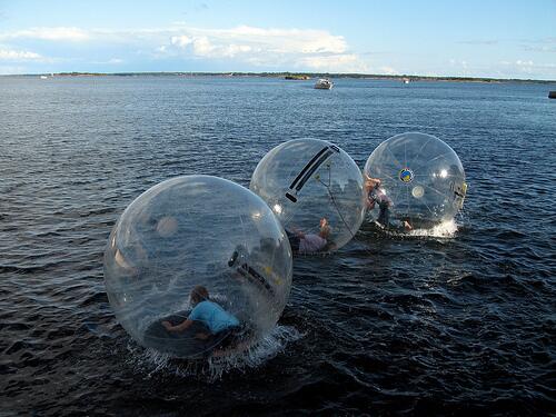 Would love to do this! #WaterZorbing