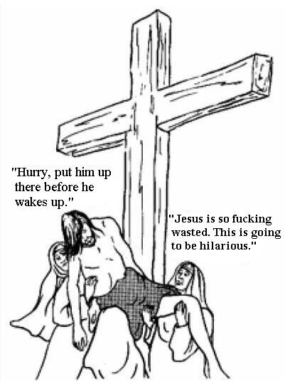 vickstew2000's tweet photo. The true story of the crucifixion http://t.co/AiXx60Qnhm