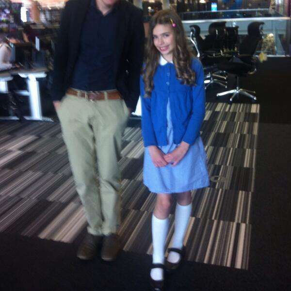 Megan Benson is 10, and read 273 books in just two months to become our <a href="/Booktrust/">BookTrust</a> reading champion. #goggleeyes