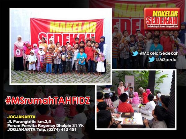 6/8. JOGJA Jl. Parangtritis km. 3,5 Perum Perwita Regency Dholpin 31 YK Tlp. (0274)413451 | <a href="/MSjogja/">MakelarSedekah JOGJA</a> #MSRumahTahfidz