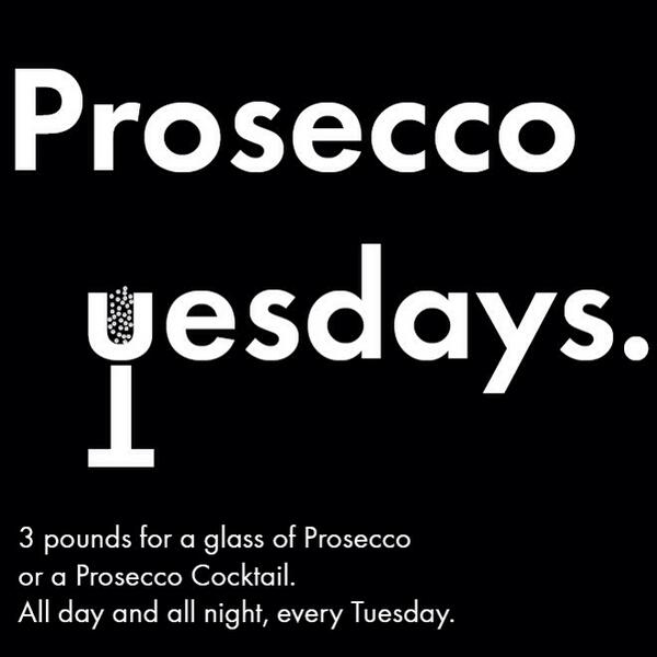 thelidocafe's tweet photo. What day it is today? Yes, yes, that's right it's #ProsecoTuesday. http://t.co/PDn7PAvP79