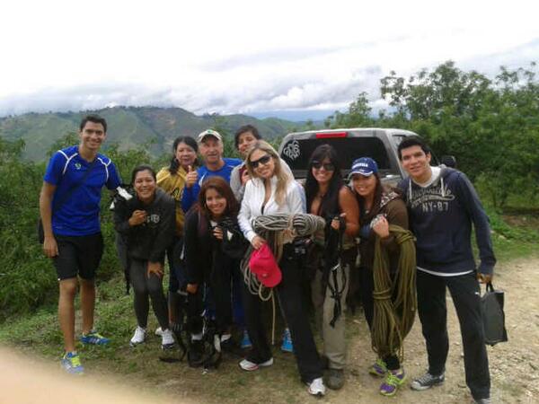 Verticalex's tweet photo. Felicitaciones a los q participaron en nuestro evento del sab de Rapel en La Roca. Buen grupo con ejemplo seguir. http://t.co/Dw9cnKC7R0