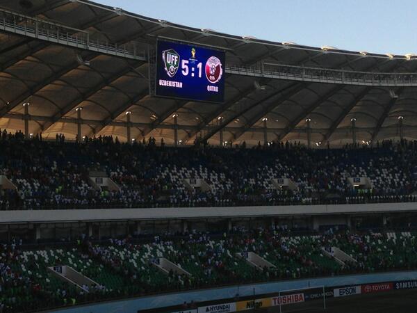 FULL TIME. Uzbekistan 5-1 Qatar.#UZBQAT