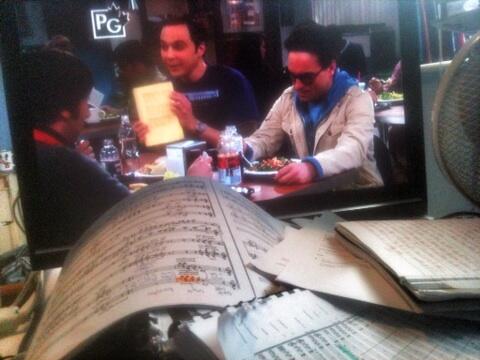 TweakTheBand's tweet photo. Music revision is driving me crazy! Big Bang Theory interludes are driving me sane. http://t.co/Vzo8iMXBAc