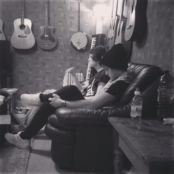 RoadTripTV's tweet photo. #studioninja - Joey 😛 http://t.co/oFgm3A1fFl