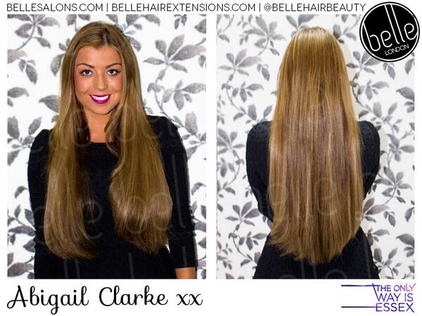 BelleHairBeauty's tweet image. We fitted 22&quot; Belle hair extensions on the stunning @abigail_clarke from The only way is Essex! #towie #essex #hair
