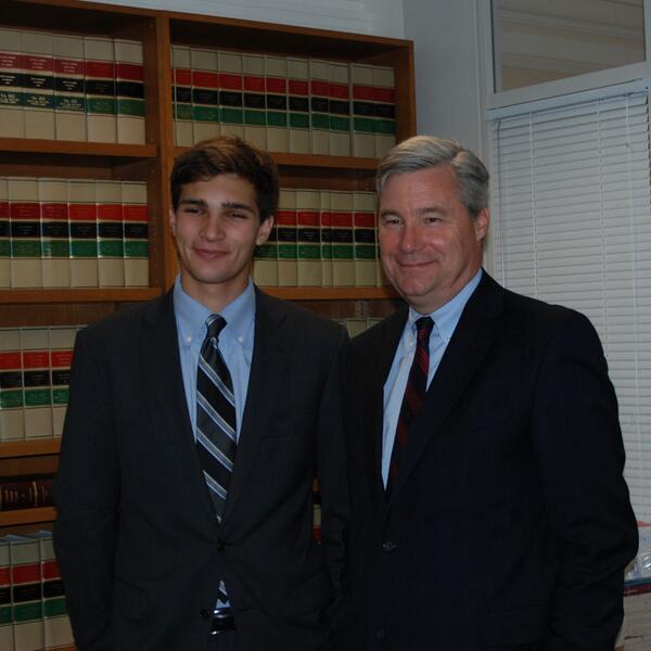 Great meeting with #RI Presidential Scholar Max Saccone from #Providence this morning. Congratulations Max! #NRW2013