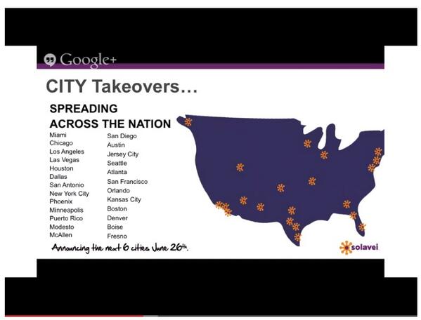 TheyPayMyBill's tweet photo. Which cities do you think will be next for #Solavei #CityTakeovers? 6 will be announced on June 2... http://t.co/l39KQ4hfQ2