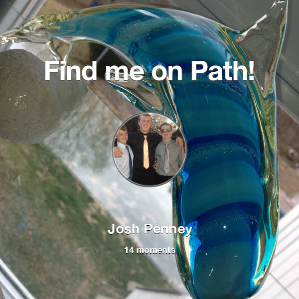 JPenney24's tweet photo. Find me on #Path now! Go to: http://t.co/0S3afqIz0V! #thepersonalnetwork http://t.co/guEYBowOKQ