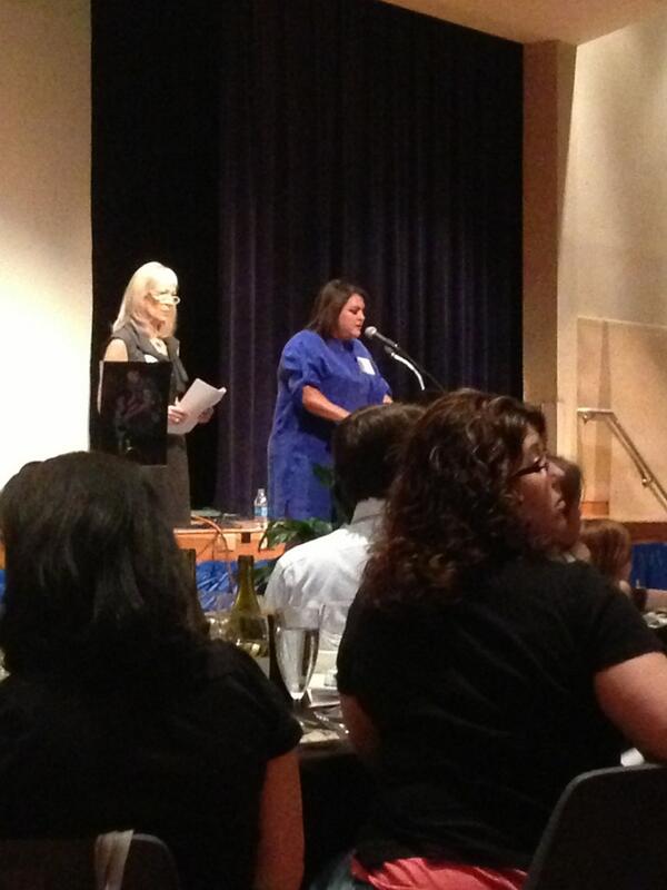 TexasJewishPost's tweet image. #JCC Vice-President Angela Horowitz recognizes the past board members of the Aaron Family JCC #TJP