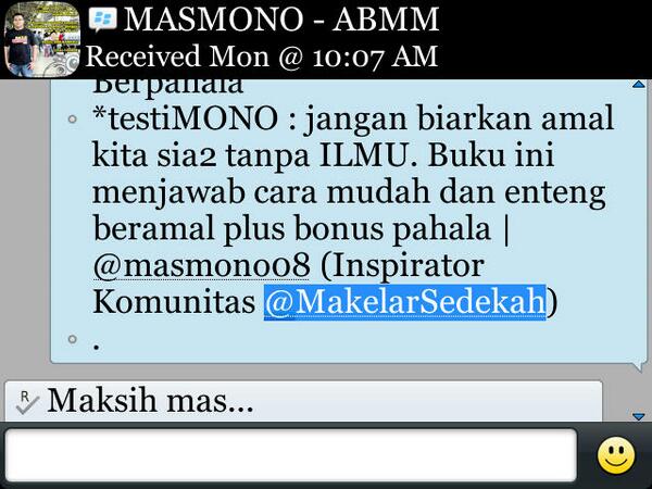 masmono08's tweet photo. Siap2 Best Seller ►@BangJameel: Endorsment buku #BEBD by my brother @masmono08 http://t.co/3ftBH6XJVa"
