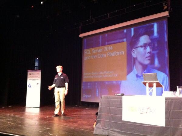 KoprowskiT's tweet image. Keynote session by Anthony Saxby just started at Crescent Theater #sqlrelay