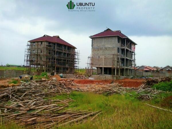 UbuntuProperty's tweet photo. All roofed. #ChaniaVillage #Thika http://t.co/aNhuVumwqo