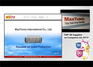 MaxTronic's tweet photo. Arena RAID Storage System_TOP 30 supplier Award video: http://t.co/8xiXGOJLvU http://t.co/2qDC3w7Fjj