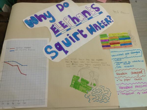 RossettScience's tweet photo. Colourful work by Tiggy and Rhiannon http://t.co/tCzMiEMcGj