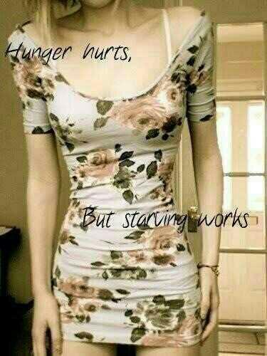 letmebethin_'s tweet image. Hunger hurts but starving works #thinspo