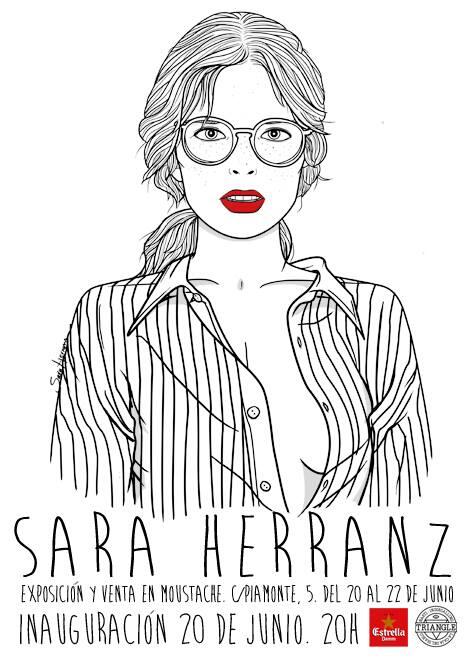 robaamonde's tweet photo. Ilustraciones de #Mujeres Y Relatos Descarados y Cruelmente Realistas. Asi es la obra de @sara_herranz Mañana EXPO. http://t.co/gbi0nEGsMl