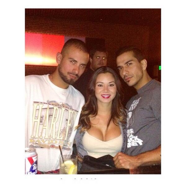 chrisortega's tweet photo. last night w/the boo's #FriendshipShit http://t.co/6vh3vXbtym