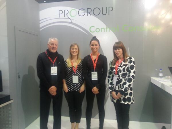 Progroup_M's tweet photo. Progroup Security Consoles Division @IFSECSA @JoannaBowes  @Lynnette_Fourie #Progroup #SecurityConsoles #IFSEC2013 http://t.co/q3TC7pmCjf