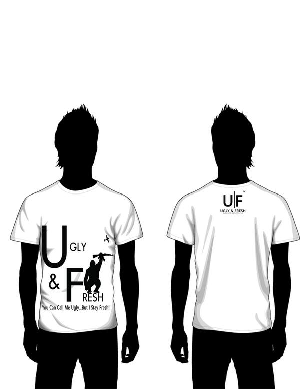 UglyandFresh's tweet photo. Ugly &amp; Fresh #clothingline Coming soon! #followme http://t.co/JhNBSeRoai