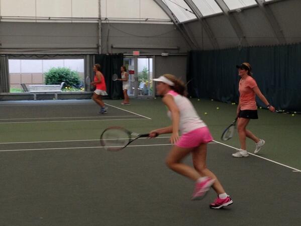 FSWtennis's tweet photo. Cardio Challenge with Brian and Joey is a great workout on Tuesdays from 9-10:30 a.m! http://t.co/bXVslLGK2O