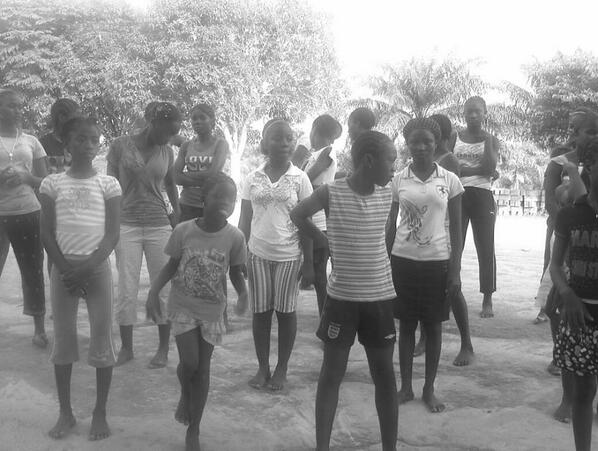 Added Dancing to our Mentorship and Coaching program to promote Peace! (Girls Cohort) byMessengers of Peace-Liberia!