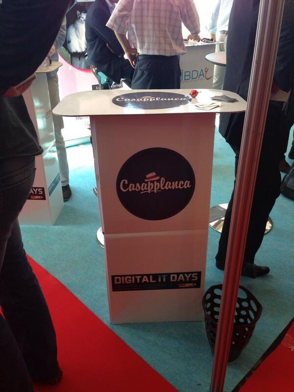 KapptainCom's tweet photo. Here is @Casapplanca live from #DigitaliTDays http://t.co/DHunXwR9LI