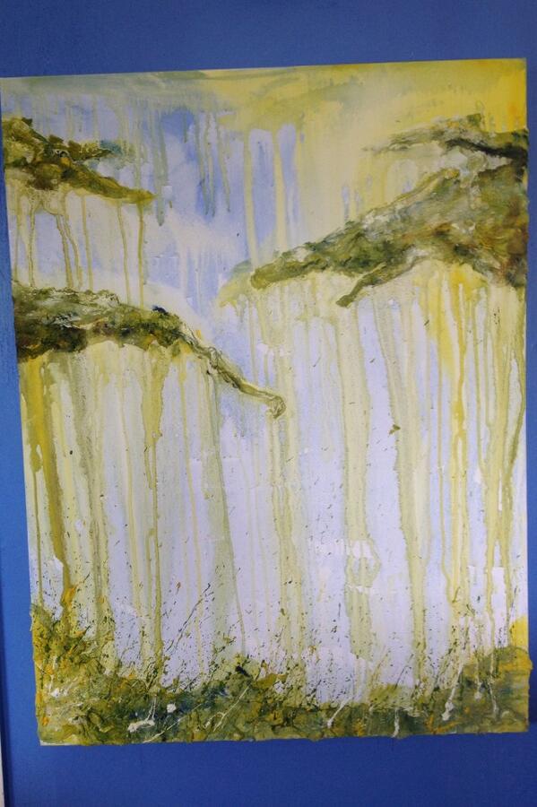 Been getting messy with the paints today. #art #creativedays #painting