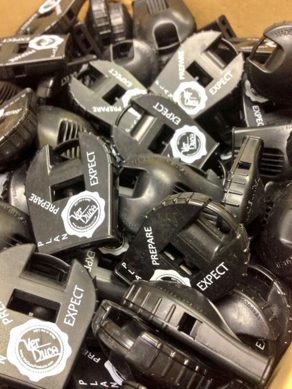 Verducoproducts's tweet photo. Some whistles waiting to head to the East Coast for the #NECUSA conference!! #planprepareexpect #ppe http://t.co/GOWGEfrm0F