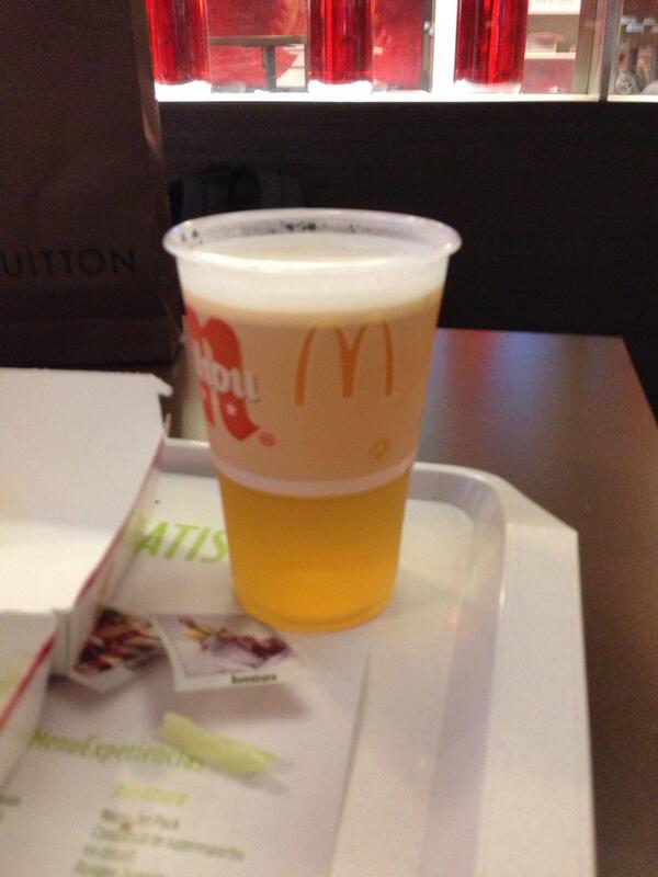 JasonShano13's tweet photo. Nothing like a beer from McDonald's at midnight in the airport http://t.co/5GmHNqlSGf