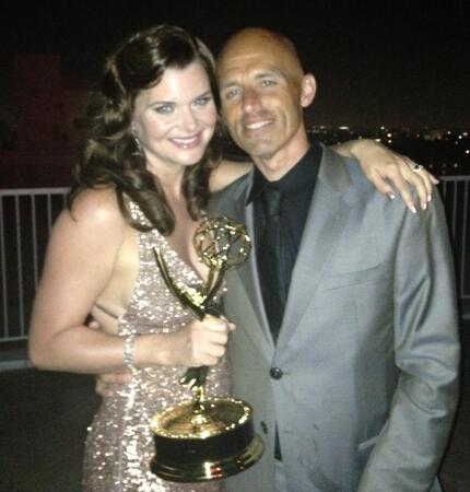 hgtv's tweet photo. Congrats @BBheathertom on #DayTimeEmmys win!  See Heather in NEW #HGTV Series #RenovationUnscripted, June 29! http://t.co/ZgPFaJMaln