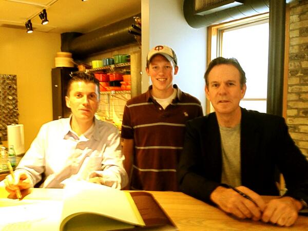 Great way to start the day today! <a href="/CooksCrocusHill/">Cooks of Crocus Hill</a> @Chef_Keller @chef_rouxel