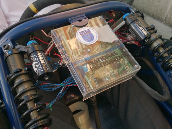 National Instruments <a href="/niukie/">National Instruments</a> Single-Board RIO powering the DAQ and Telemetry system on our <a href="/FormulaStudent/">Formula Student (FS)</a> race car!