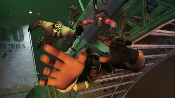 The_Red_Pyro's tweet image. TF2 zombies