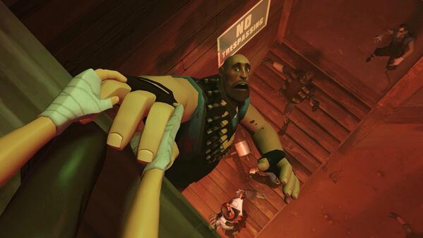 The_Red_Pyro's tweet image. TF2 zombies