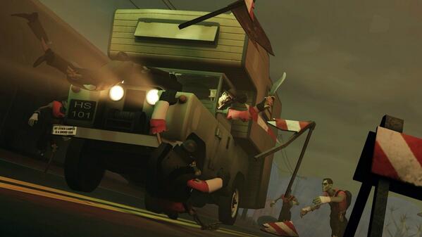 The_Red_Pyro's tweet image. TF2 zombies