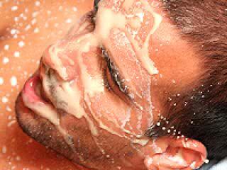 _BadBitchDee's tweet photo. "@gaysaul: "@WadeIgnasio: #cumface http://t.co/Xk0k9fpKqd" mmm... yummy" omg this looks sooooo yummy... i want done to me....any takers??
