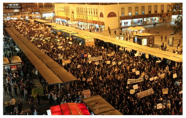 Protests on the streets from #Brazil ~ #OccupyBrazil #ChangeBrazil