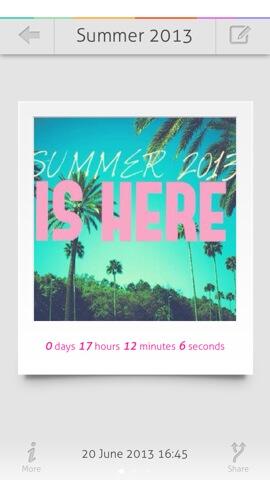 AoifeHastings's tweet image. Ahh nearly summer finally :D #2exams #cantwait #excited  itunes.apple.com/us/app/countdo…