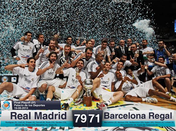 RMBaloncesto's tweet image. ¡CAMPEONES! #realmadrid