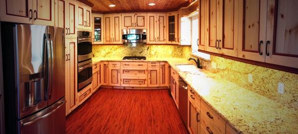 champ_construct's tweet image. Hume Lake cabin renovation.