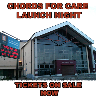 ChordsForCare's tweet photo. WE LAUNCH THIS FRIDAY NIGHT.Tickets are on sale now at An Grianan Theatre's front desk or call to reserve 07491 20777 http://t.co/z9bPZvcUUO