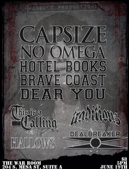 This is tonight, if you don't have anything to do you should come out.