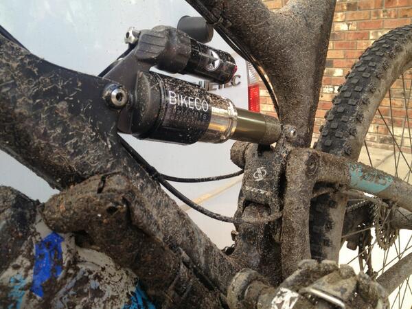 JCyouKnow's tweet image. First ride out here in Ashland, conditions are all time. @TheBikeCompany prepped bike begging for more