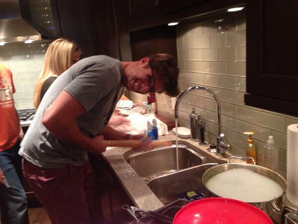 krspellm's tweet photo. @ablair05 you were my houseboy long before you lived here http://t.co/FL6hiqEDkp