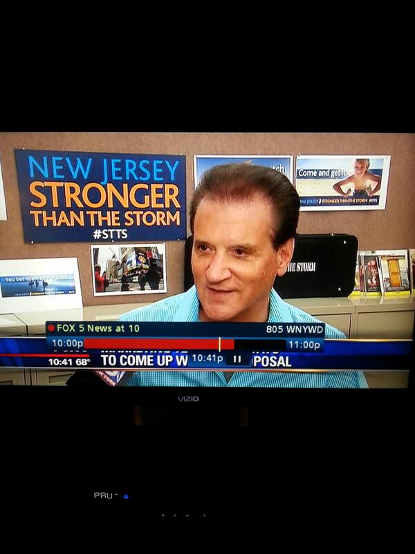 karenventolo's tweet photo. Congrats to my brother in law John Leonardi for Stronger than the Storm campaign. .Fox news http://t.co/hECOv5GsAY