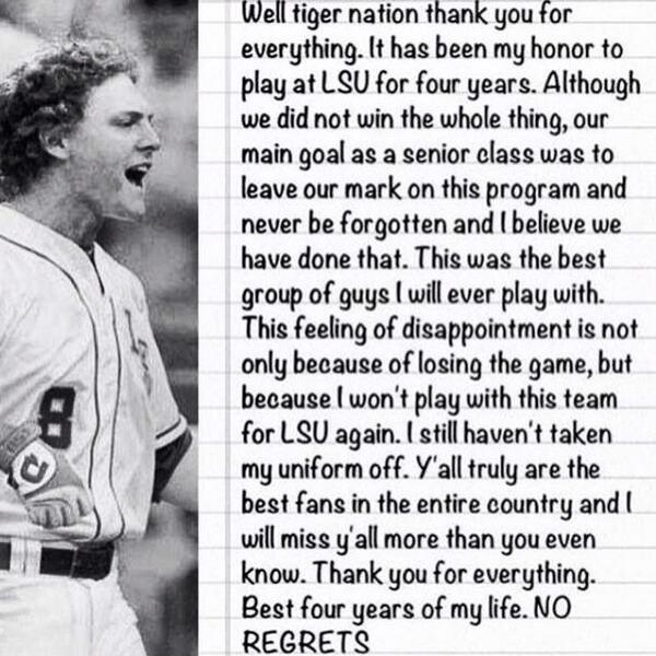 Gware11's tweet image. Loved watching this guy play! GEAUX Tigers @masonkatz58