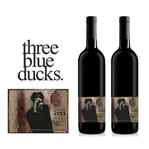 threeblueducks's tweet photo. We've got our own wine labels thanks to #smackbangdesigns http://t.co/ONa2GcQMKt